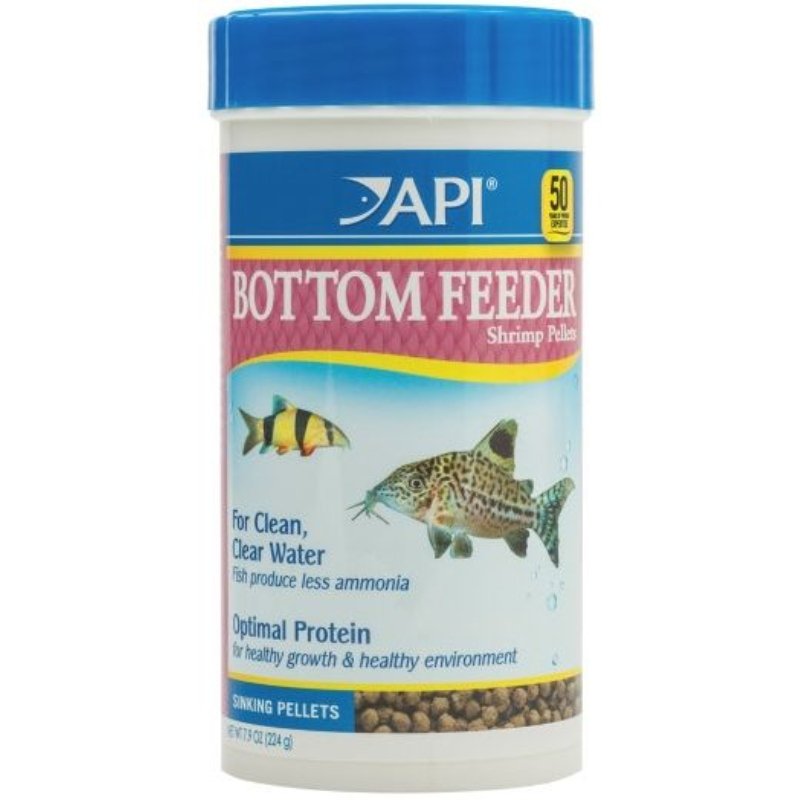 API Bottom Feeder Premium Shrimp Pellet Food - 1.5 oz API Bottom Feeder Premium Shrimp Pellet Food - 1.5 oz