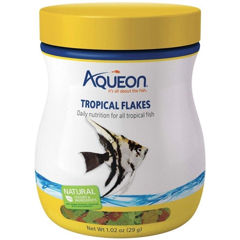 Aqueon Tropical Flakes Fish Food - 1.02 oz Aqueon Tropical Flakes Fish Food - 1.02 oz